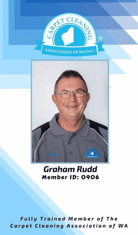 Graham Rudd, of the Carpet Cleaning Association of WA.