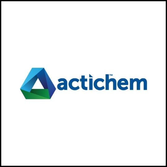 Actichem logo – Gold Sponsor of the Carpet Cleaning Association of WA, supporting training and innovation in Australia's carpet cleaning industry